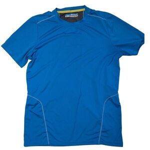 Mondetta Blue Lightweight Running Gym Athletic Breathable Short Sleeved …